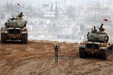 پاکسازی 960 کیلومتر از خط مرزی در عملیات سپر فرات

