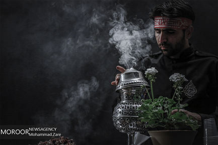 مراسم عزاداری شب عاشورای حسینی در هییت هنر