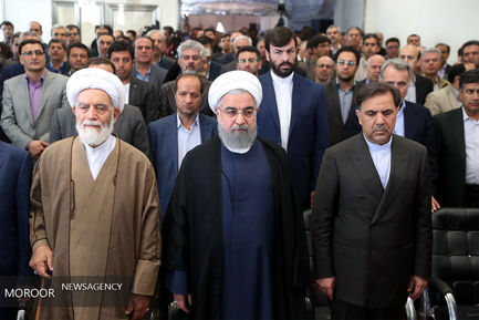 افتتاح خط راه آهن تهران – همدان توسط رییس جمهور