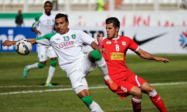 برتری 2 بر صفر الاهلی عربستان مقابل تراکتورسازی