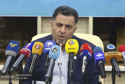 نشست خبری رییس جمعیت هلال احمر