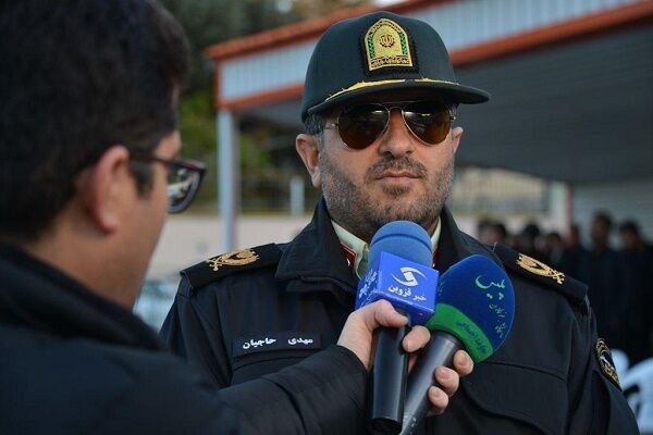 خدمات دهی پلیس به زائران اربعین در مسیر بازگشت به کشور
