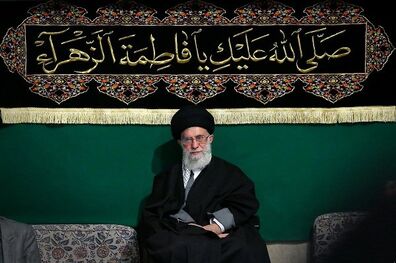 مراسم عزاداری شب شهادت حضرت فاطمه زهرا(س) برگزار شد