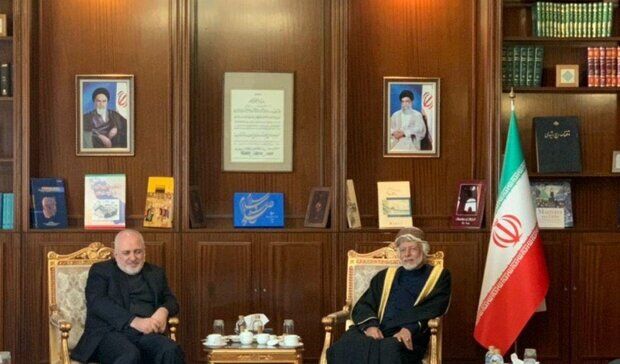 دیدار وزیر خارجه عمان با محمدجواد ظریف