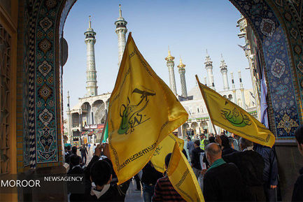 مراسم عزاداری عاشورای حسینی در قم 