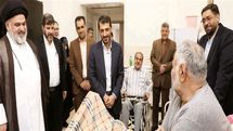 دیدار مدیرعامل و جمعی از مدیران فولاد مبارکه با جانبازان مرکز فرهنگی توانبخشی شهید مطهری اصفهان
