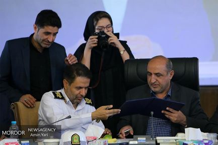 آیین رونمایی از برچسب سرویس مدرسه سال تحصیلی 98-97