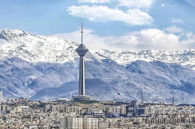 کیفیت هوای تهران 15 بهمن ۱۴۰۱/ شاخص کیفیت هوای تهران مطلوب شد