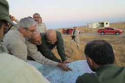 سرلشکر باقری در حلب حضور پیدا کرد