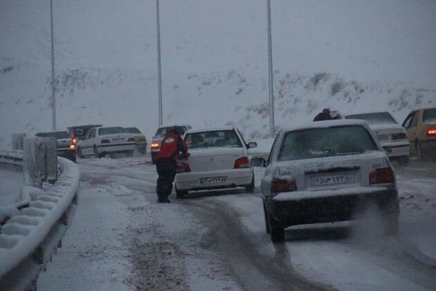 آخرین وضعیت جوی جاده های کشور در ۲۹ دی