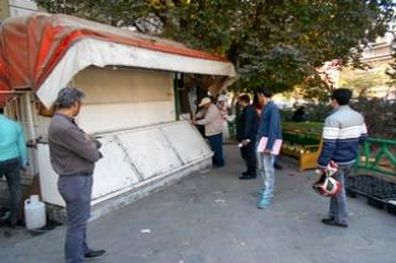 پلمب 20 کیوسک مطبوعاتی در قلب تهران به دلیل فروش سیگار  