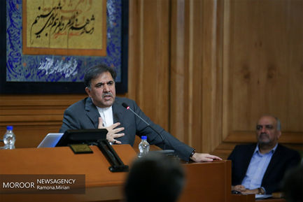 جلسه شورای شهر تهران با حضور وزیر راه و شهرسازی