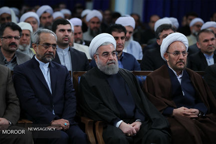 دکتر روحانی در دیدار جمعی از علما و نمایندگان اهل سنت سراسر کشور