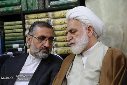 بزرگداشت آیت الله هاشمی شاهرودی در مسجد ارک