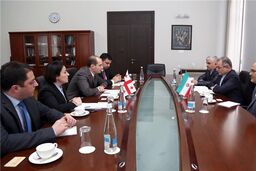 سفیر جدید ایران رونوشت استوارنامه خود را تقدیم وزیر خارجه گرجستان کرد