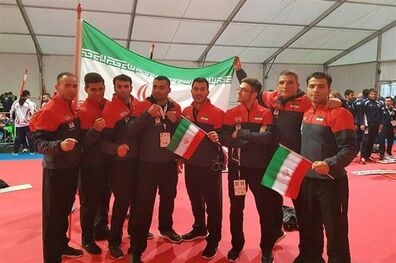 کومیته تیمی مردان قهرمان شد