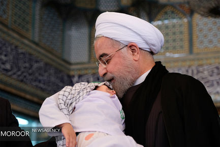 مراسم عزاداری روز عاشورا در حرم شاه عبدالعظیم 