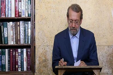 علی لاریجانی جان باختن سرنشینان کشتی مرگ را تسلیت گفت
