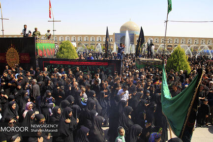 مراسم عزاداری عاشورای حسینی در اصفهان