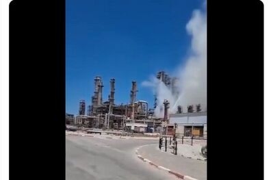 وقوع انفجار در راکتور اشدود واقع در جنوب فلسطین اشغالی
