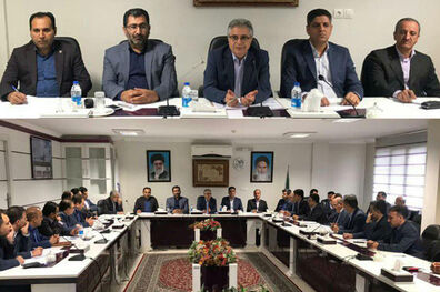 جلسه روسای شعب استان های فارس، بوشهر و کهکیلویه و بویراحمد بانک ایران زمین برگزار شد