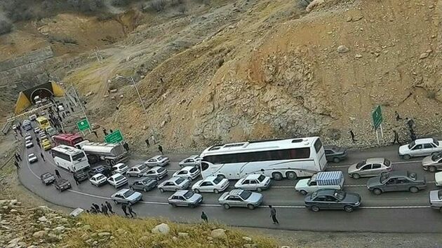 محور مهران به ایلام از ساعت ۱۶ امروز دوطرفه می شود