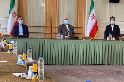 جلسه تودیع و معارفه سخنگویان قبلی و جدید وزارت امور خارجه برگزار شد