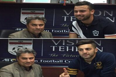 قرارداد رفیعی و نریمان جهان با پرسپولیس ثبت شد