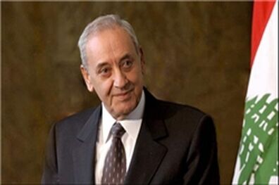 رئیس پارلمان لبنان در سمت خود ابقا شد