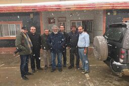 تصویربرداری سریال رعد و برق  در مناطق سیل زده