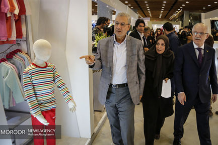 افتتاح نمایشگاه زنان و تولید ملی