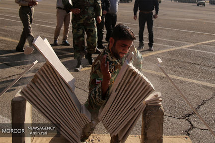 صبحگاه مشترک یگان های نمونه ارتش جمهوری اسلامی ایران