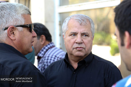 مراسم تشییع پیکر عطا الله بهمنش