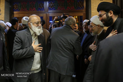 مراسم نکوداشت هاشمی شاهرودی در مسجد نور