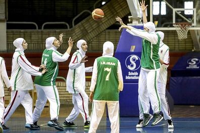 لغو اعزام دختران بسکتبال ایران به آسیا بخاطر ویزا