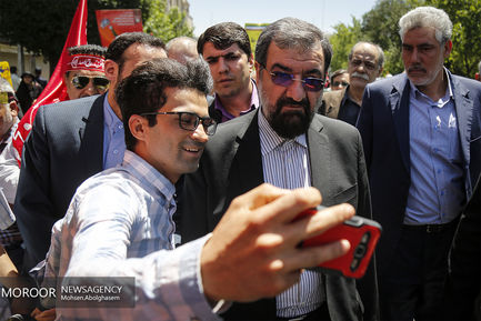 حضور شخصیت های لشکری و کشوری در راهپیمایی روز جهانی قدس