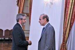 رایزنی انریکه مورا با علی باقری