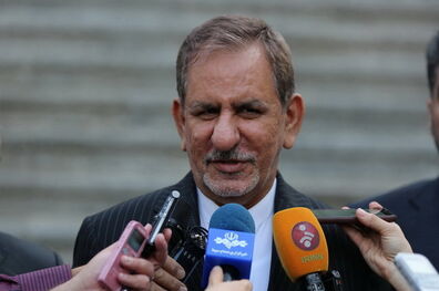 جهانگیری از نمایشگاه اقتدار سپاه در عرصه سازندگی بازدید کرد