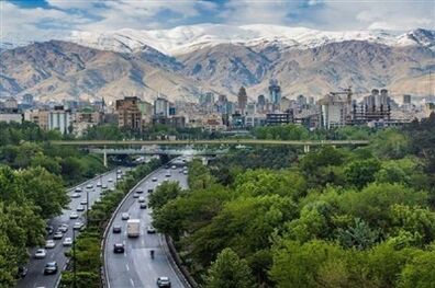 کیفیت هوای تهران 14 اردیبهشت ۱۴۰۲ / شاخص کیفیت هوای تهران روی عدد54 و سالم است