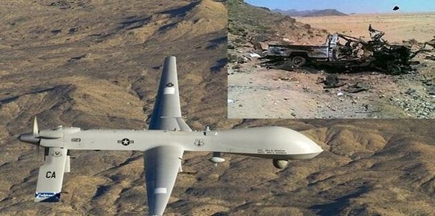کشته شدن دو تروریست القاعده در حمله پهپادی آمریکا در یمن