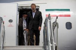 رئیس مجلس شورای اسلامی وارد خمینی شهر اصفهان شد