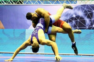 آزاد و فرنگی‌کاران منتخب ایران در راه بلغارستان