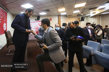 نشست خبری شاهین محمد صادقی 