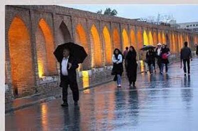 ورود سامانه بارشی ازفردا به استان اصفهان