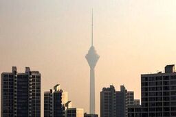 کیفیت هوای پایتخت 23 فروردین 1402/شاخص کیفیت هوای تهران 104 است