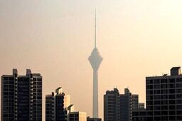 کیفیت هوای پایتخت 23 فروردین 1402/شاخص کیفیت هوای تهران 104 است
