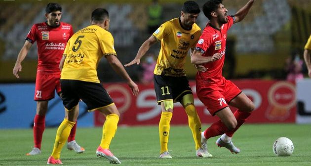 نتیجه بازی سپاهان و پرسپولیس/ سپاهان 1   پرسپولیس 1