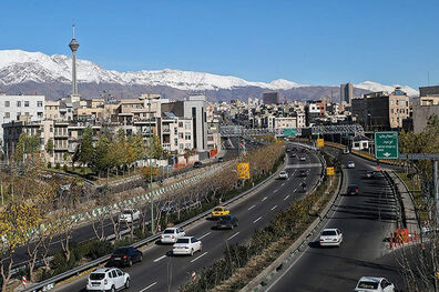 کیفیت هوای تهران 12 اردیبهشت ۱۴۰۲ / شاخص کیفیت هوای تهران روی عدد55 و سالم است