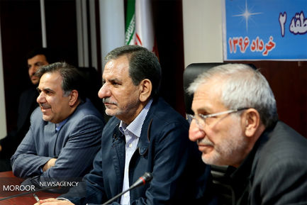 بازدید معاون اول رییس جمهور از روند پیشرفت آزاد راه تهران ـ شمال