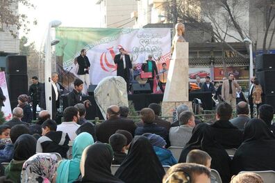 میدان تختی علی آباد میزبان پهلوانان در سالگرد تختی شد